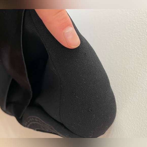 Vintage 1980s Escada black wool blazer by Margaretha Ley size 42 - Picture 12 of 15